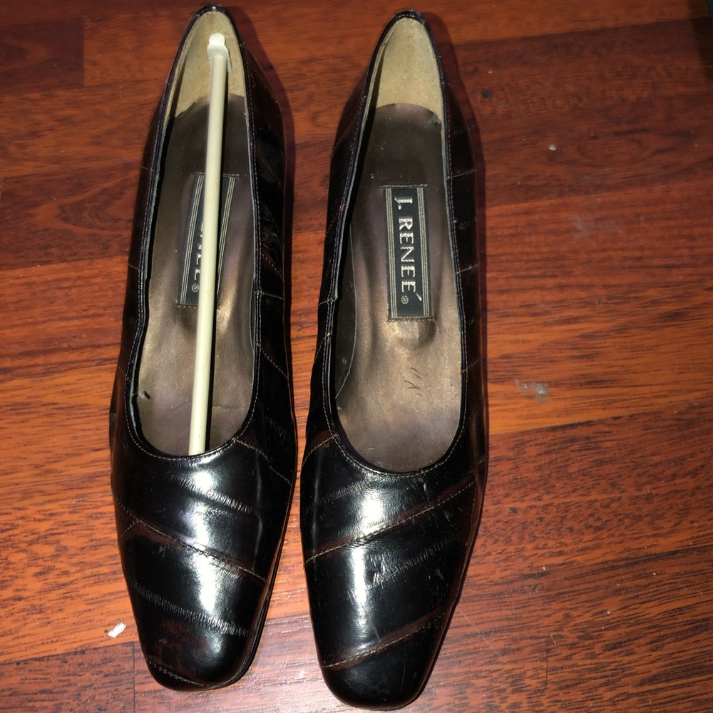 J. Rene vintage shoes and clutch